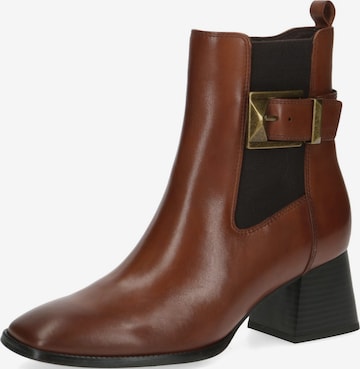 CAPRICE Ankle Boots in Brown: front