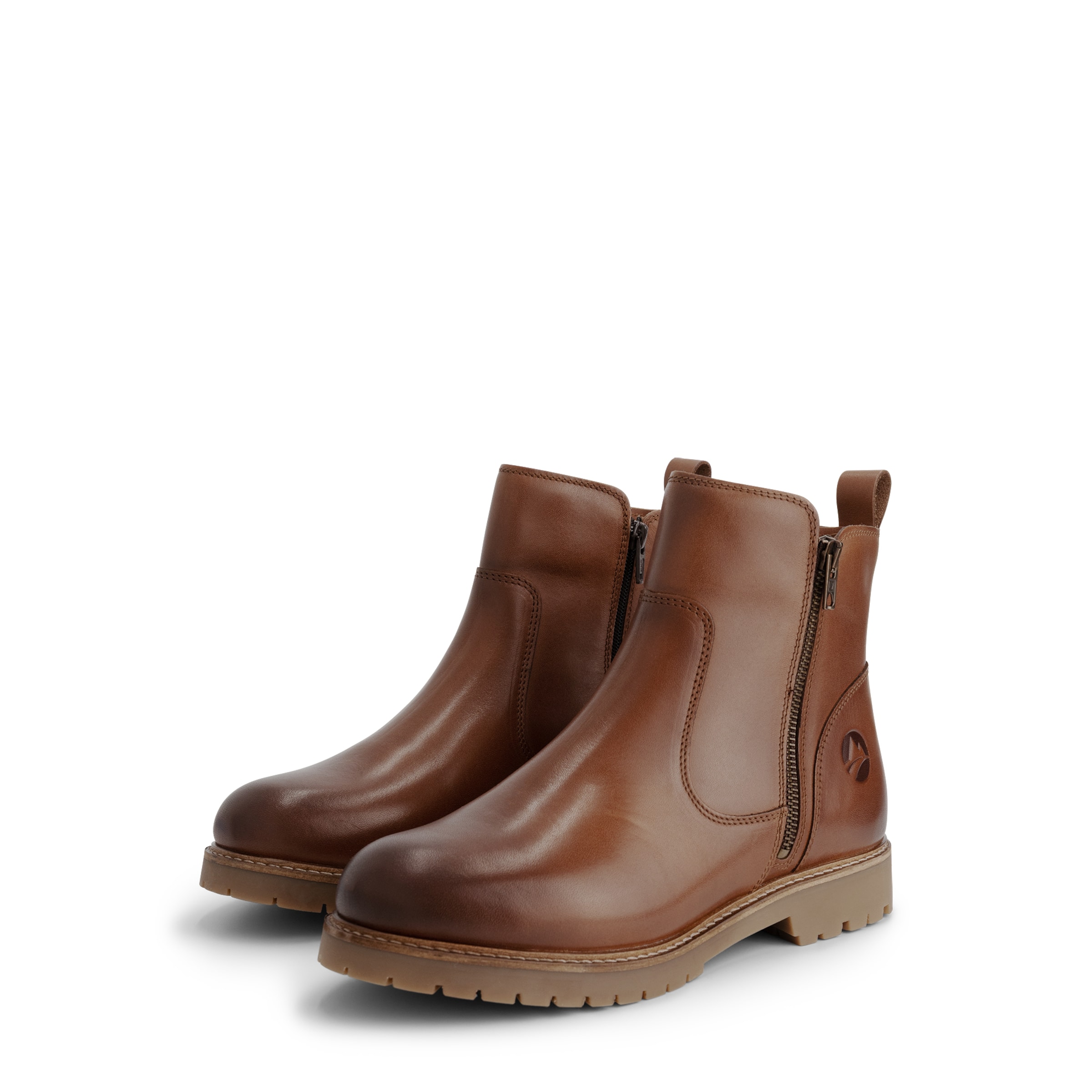 Travelin Bootie 'Karup' in Brown