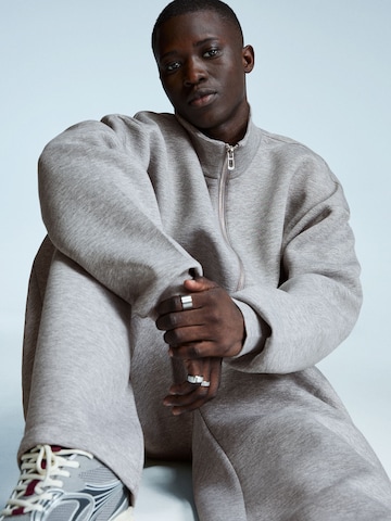 Veste de survêtement Bershka en gris