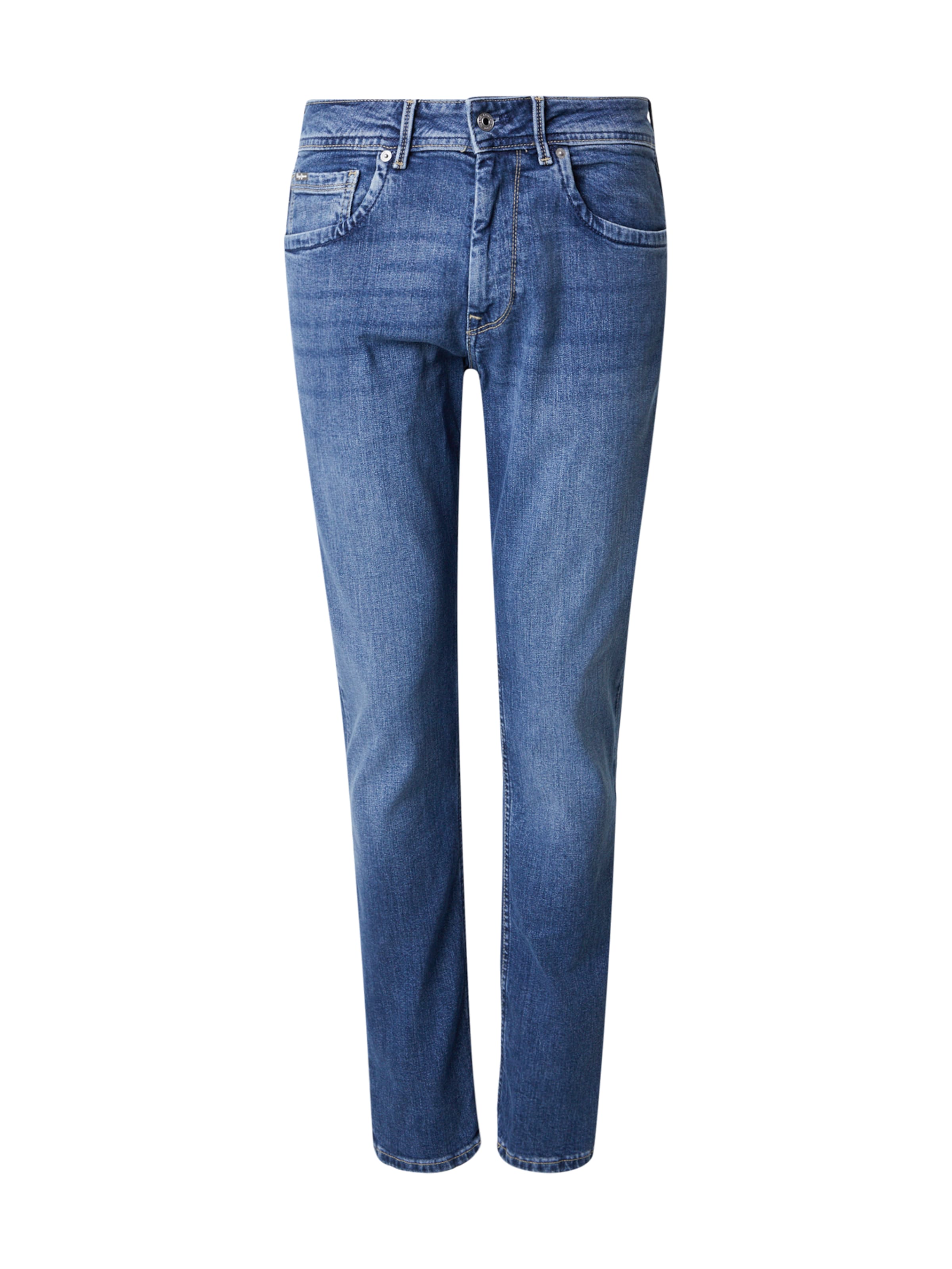 Pepe Jeans Regular Jeans in Blauw: voorkant
