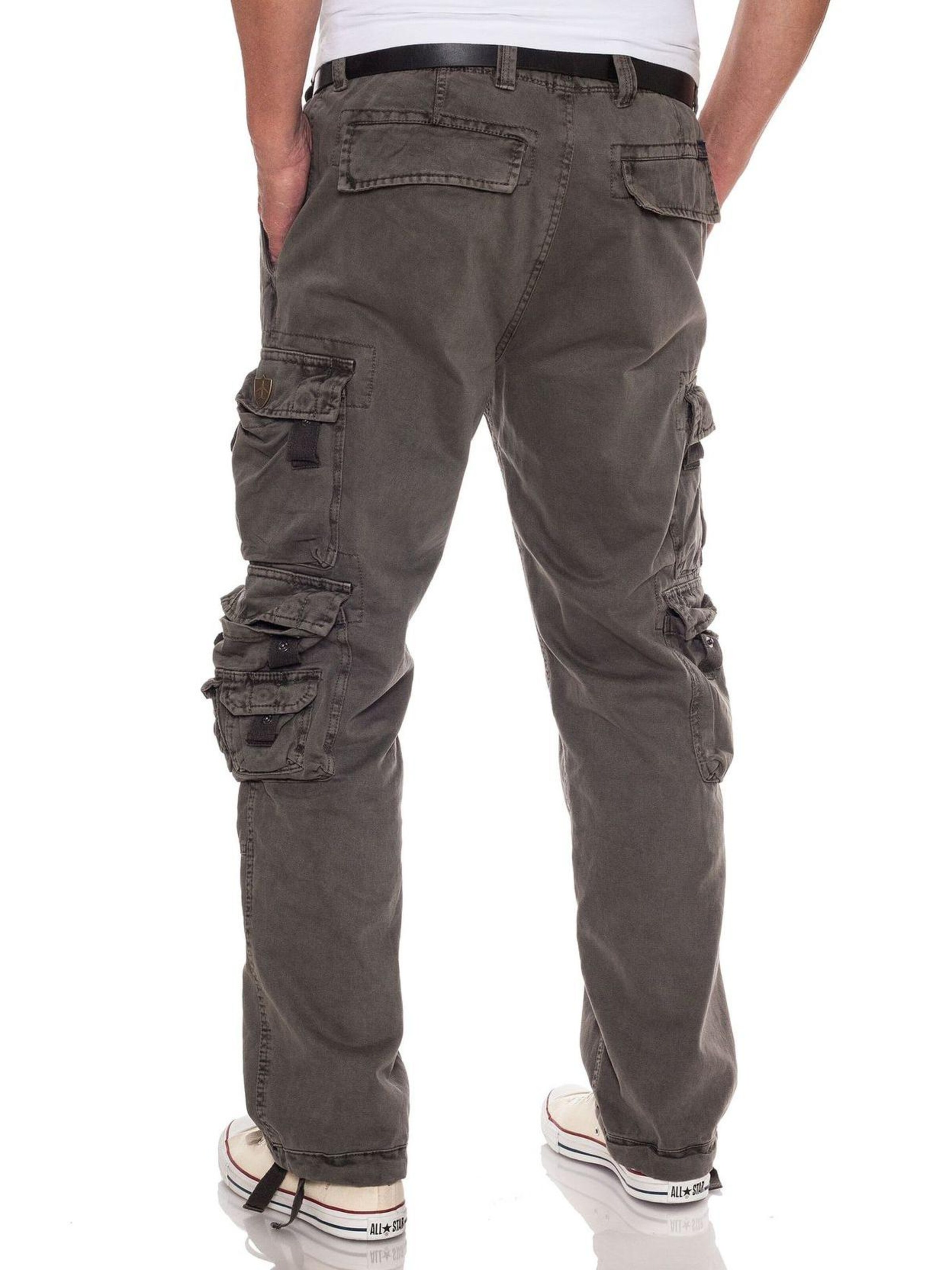 JETLAG Regular Cargohose‌‌‌‌‌‌ in Grau