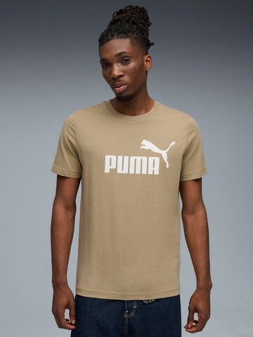 PUMA - Camiseta 'Puma Ess No. 1 Logo Tee S' en beige