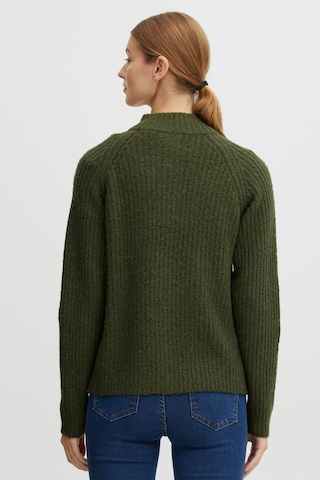 Oxmo Knit Cardigan 'Sal' in Green