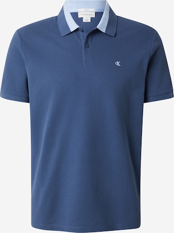 T-Shirt Calvin Klein Jeans en bleu : devant