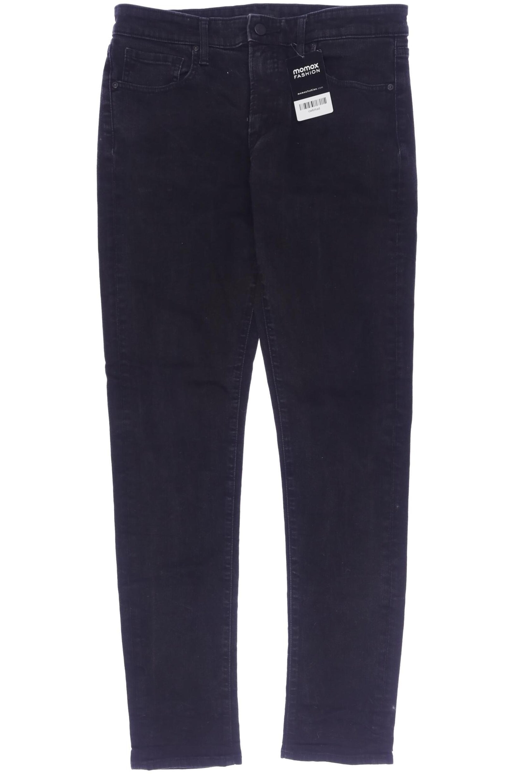 UNIQLO Jeans 32 in Schwarz: Vorderseite