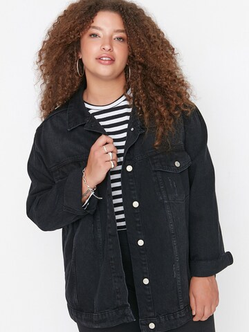 Trendyol Curve - Chaqueta de entretiempo en gris