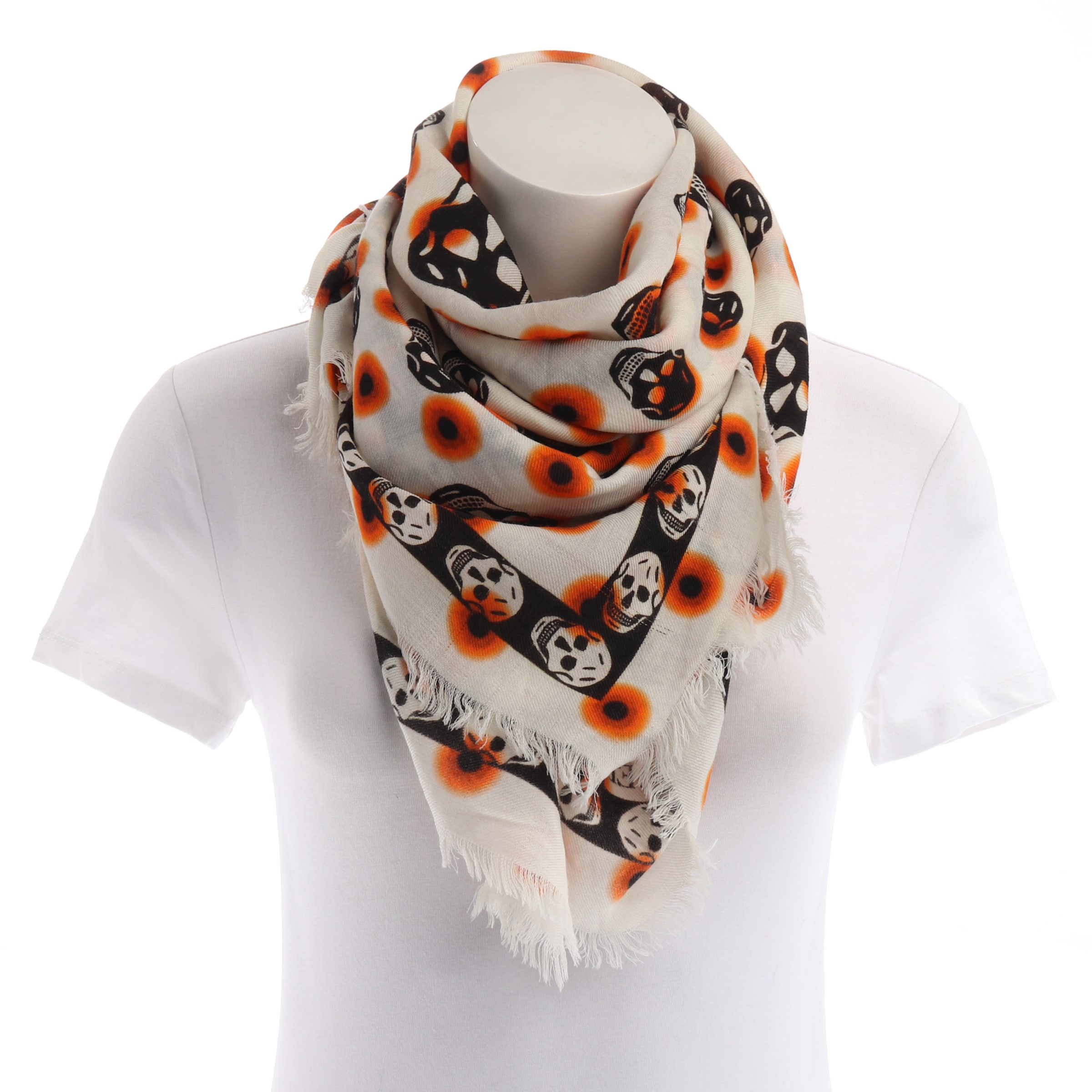 Alexander McQueen Tuch One Size in Mischfarben: Vorderseite