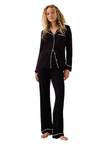 Lindex Pyjamahose in Schwarz: Vorderseite