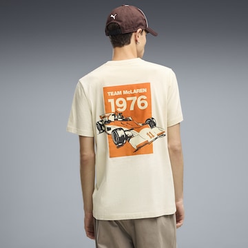 PUMA Funktionsshirt 'McLAREN RACING' in Beige
