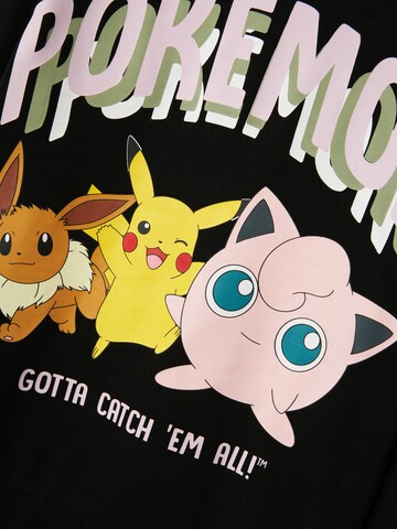 NAME IT Свитшот 'NKFJima Pokemon' в Черный