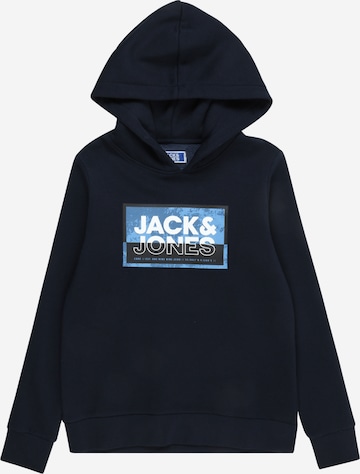 Sweat 'LOGAN' Jack & Jones Junior en bleu : devant
