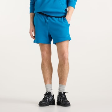 new balance - Loosefit Pantalón 'Athletics French Terry Short 5"' en azul: frente