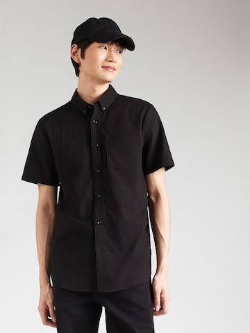 Volcom - Regular Fit Camisa 'EVERETT' em preto: frente