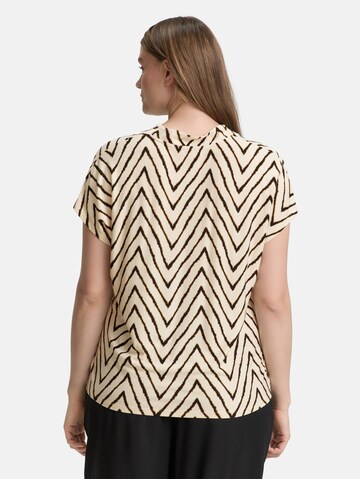 Tom Tailor Women + Shirt in Beige