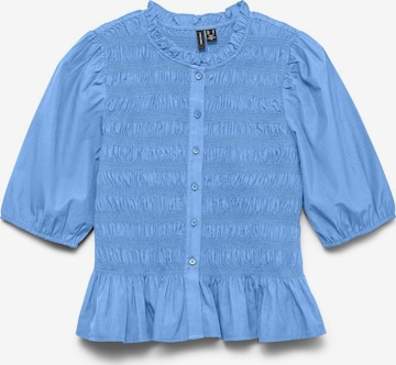 VERO MODA - Blusa 'VMEmery' en azul: frente
