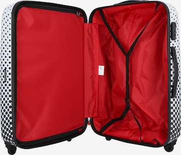 American Tourister Trolley in Wit