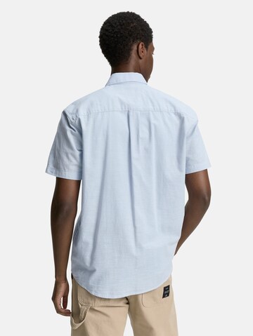 TOM TAILOR DENIM Regular fit Overhemd in Blauw