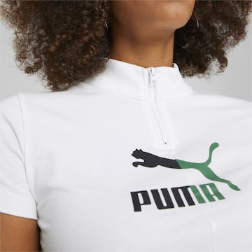 PUMA Μπλουζάκι 'Classics Archive Remastered' σε λευκό