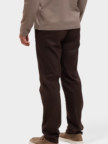 Richesse Regular Chino 'CORE STRAIGHT' in Bruin