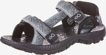 OCK Sandals 'Samoa V' in Blue: front