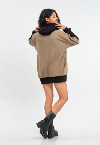 Sweat-shirt Tom Barron en beige