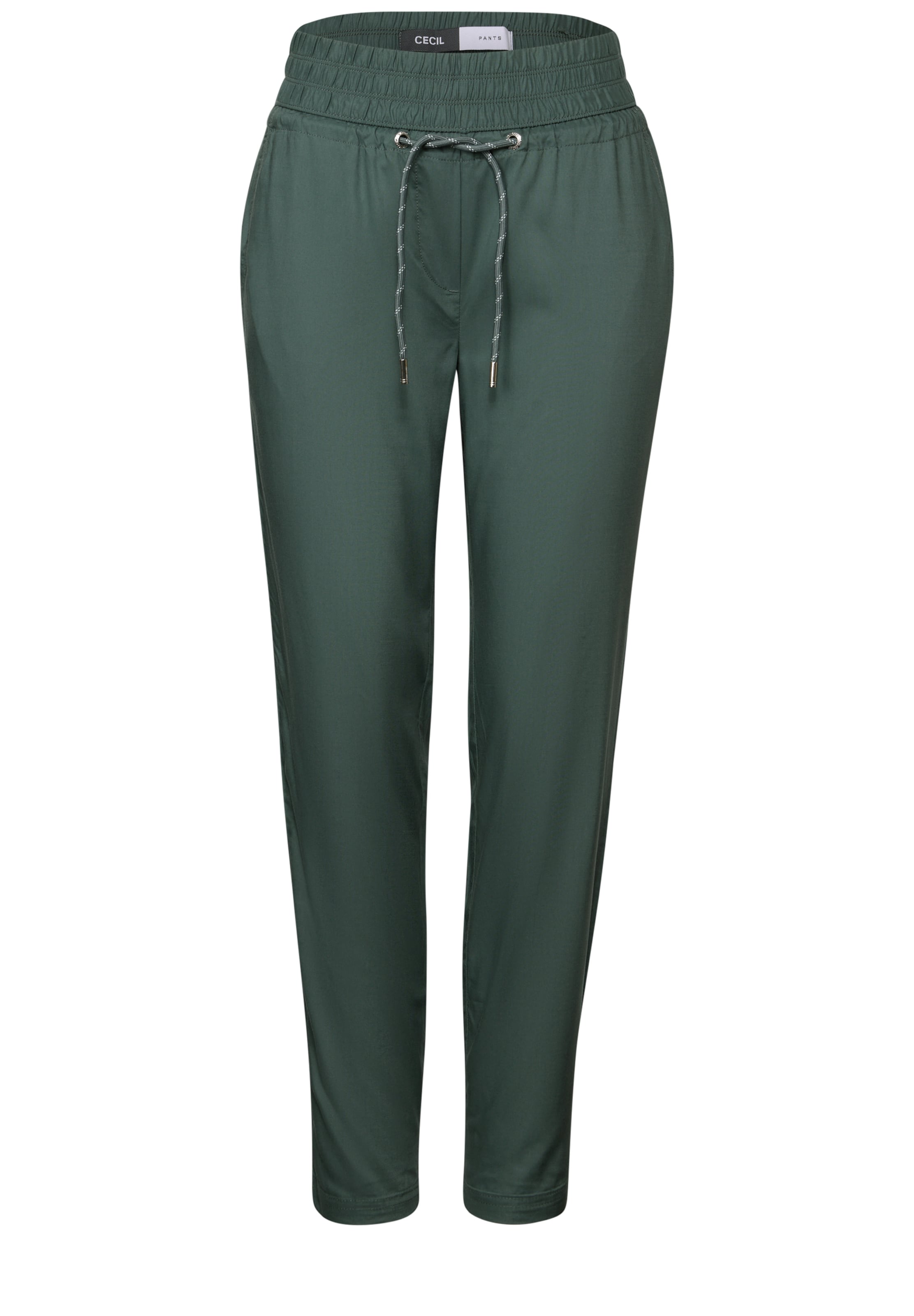 CECIL Pants 'Chelsea' in Green: front