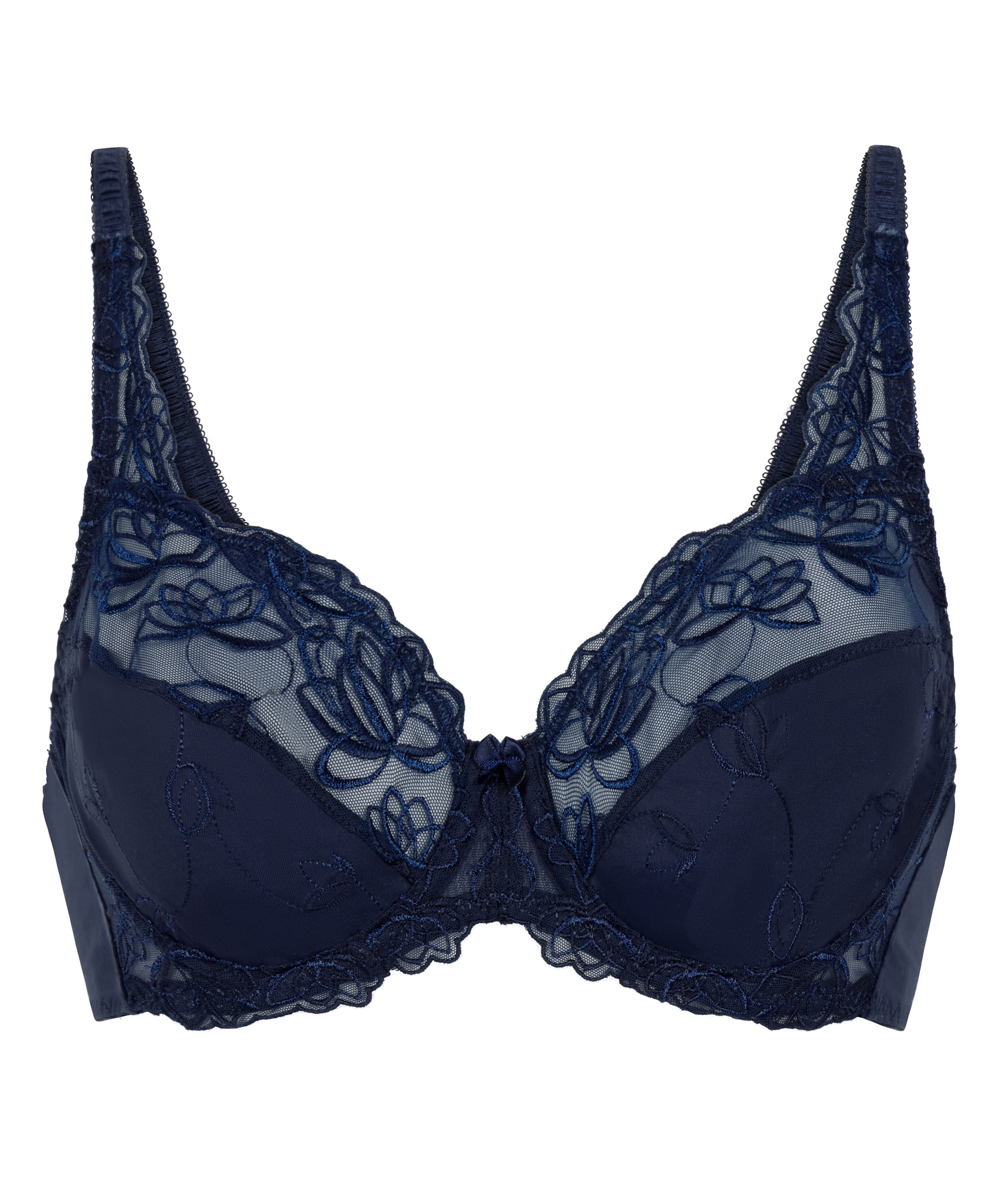 Hunkemöller T-Shirt BH in Blau: Vorderseite