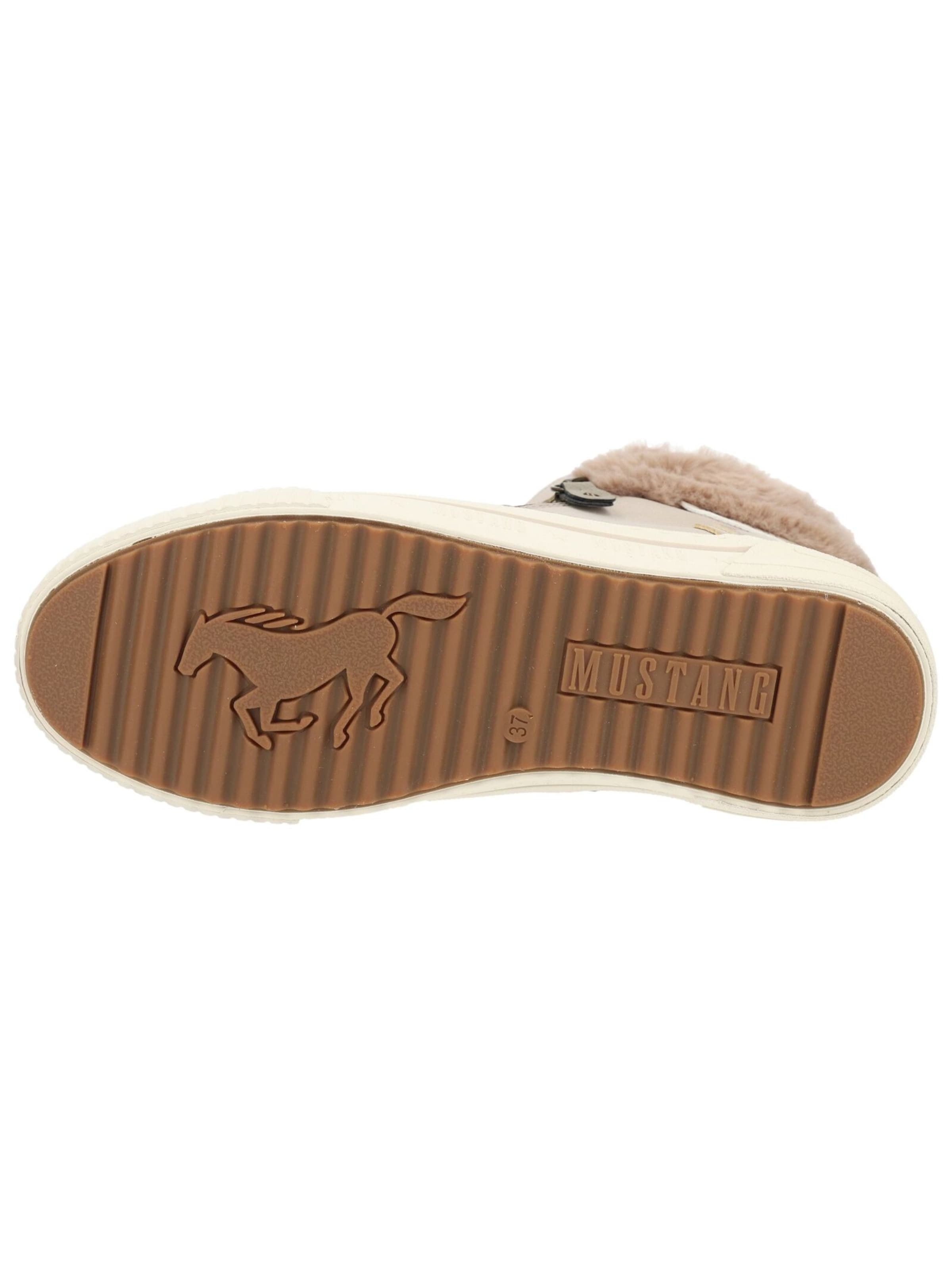 Bottines à lacets MUSTANG en beige