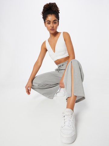 ADIDAS SPORTSWEAR Wide Leg Sporthose 'Aeroready  High-Rise' in Grau