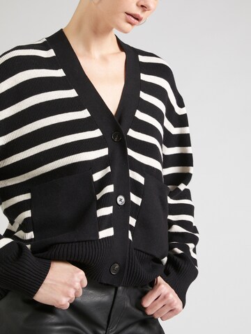 InWear Knit Cardigan 'Rafee' in Black