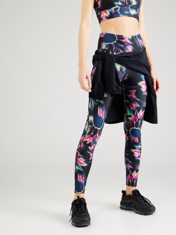 Skinny Pantalon de sport 'ID TRAIN' Reebok en mélange de couleurs : devant