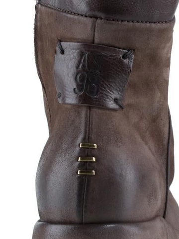 A.S.98 Stiefelette 'Deirdre' in Braun: Rückseite