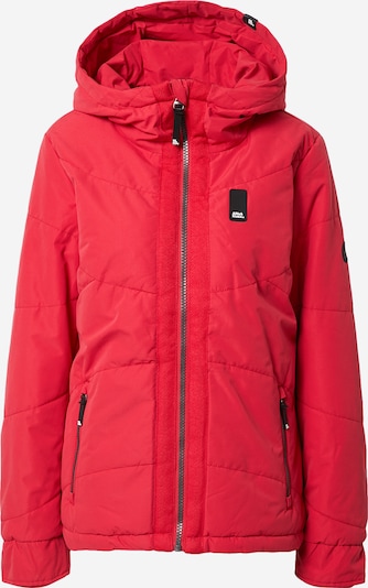 Alife and Kickin Jacke 'Janis' in feuerrot / schwarz / weiß, Produktansicht