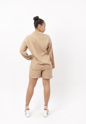 Completo pantalone di Elara in marrone
