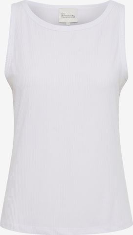 My Essential Wardrobe Top 'KateMW' in White: front