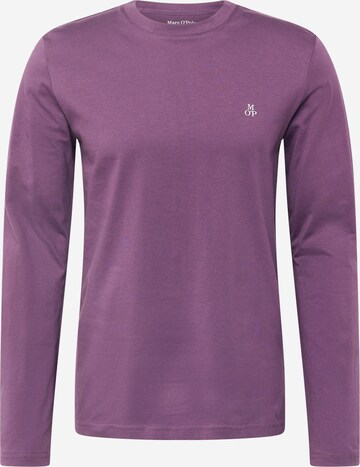 T-Shirt Marc O'Polo en violet : devant