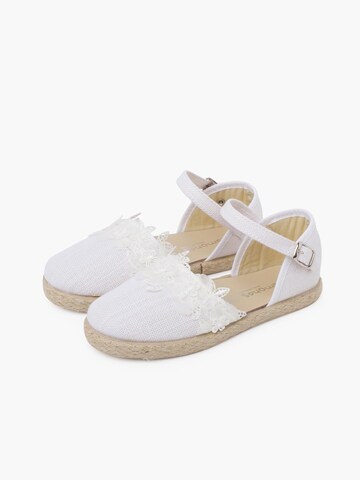 Sandalo di Pisamonas in bianco