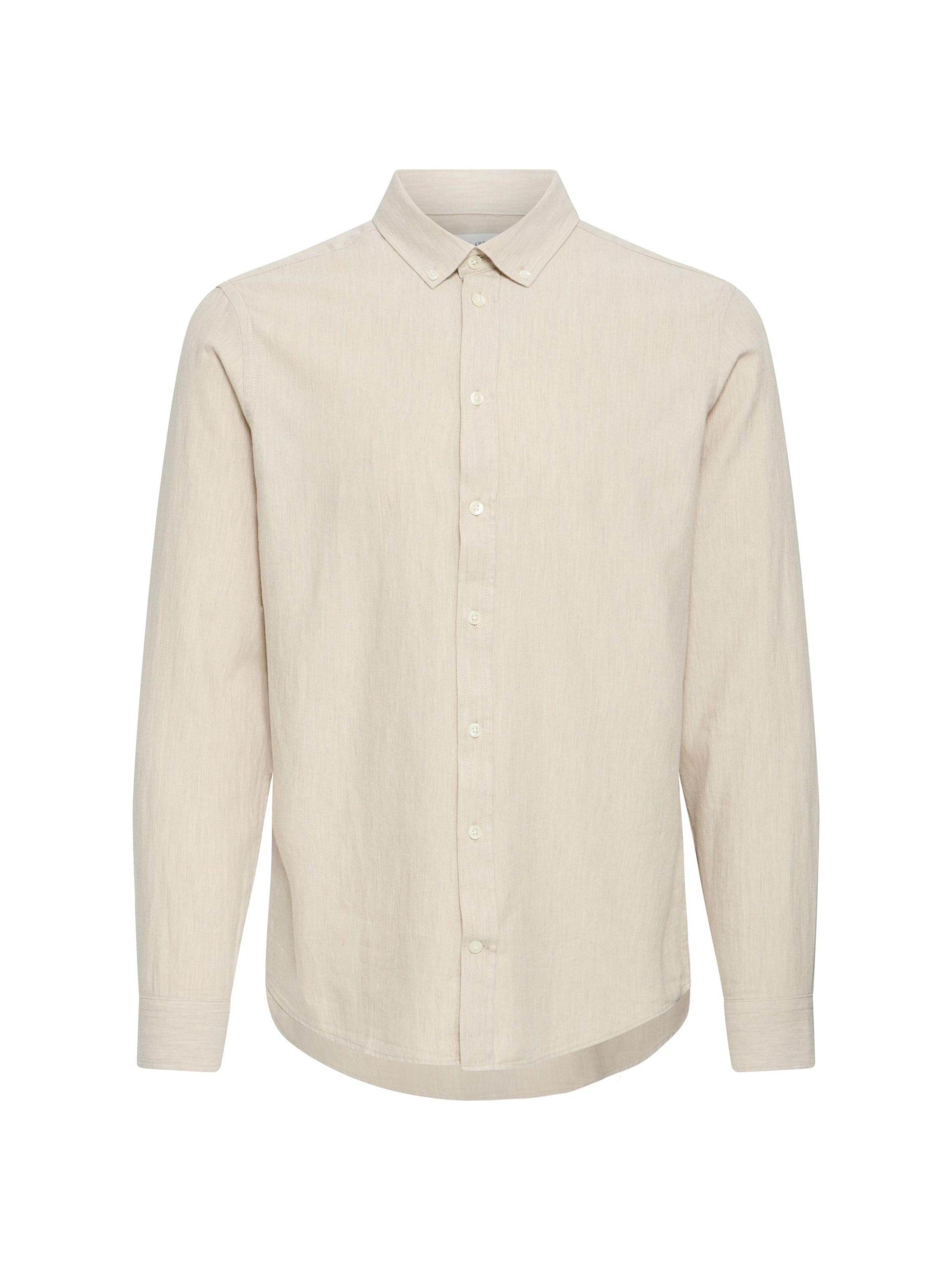 Casual Friday Hemd 'CFAnton' in Beige: Vorderseite