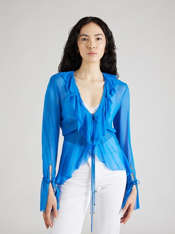 PATRIZIA PEPE Blouse in Blauw: voorkant