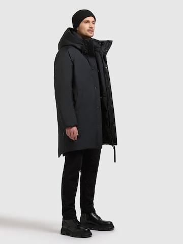 khujo Wintermantel 'Kenji' in Grau