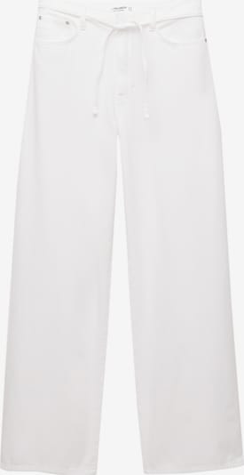 Pull&Bear Farkut värissä valkoinen denim, Tuotenäkymä