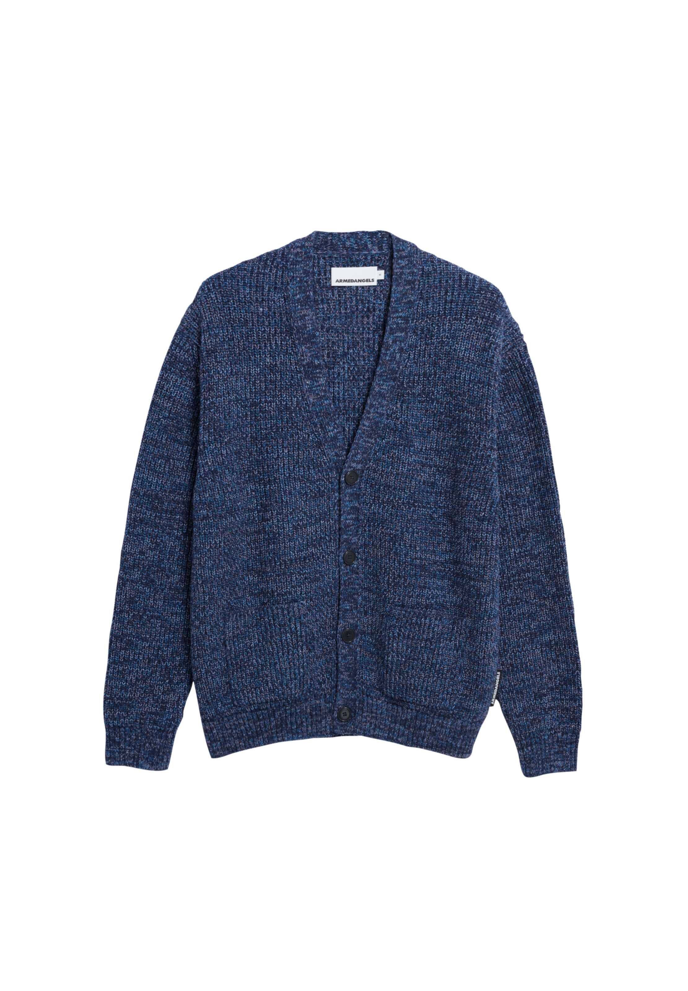 ARMEDANGELS Pullover 'MICHAAEL MOULINE' in Blau: Vorderseite