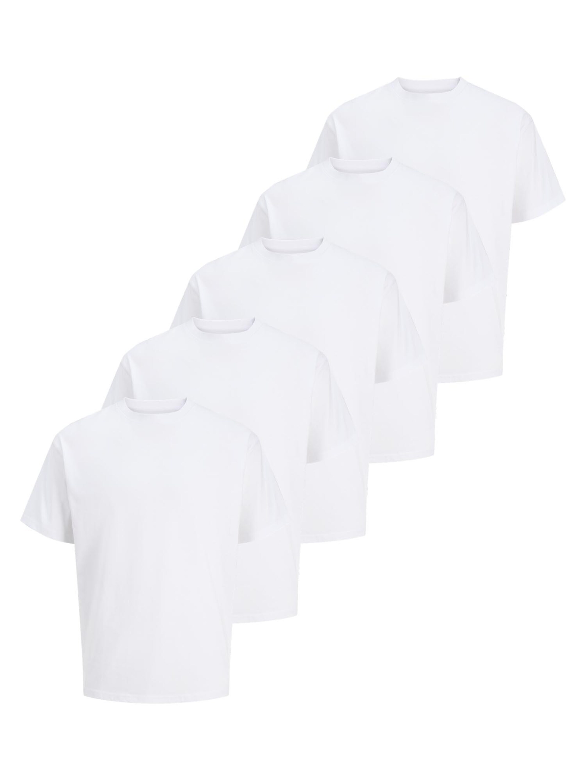 JACK & JONES Shirt 'Organic Relaxed' in White, Item view