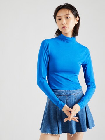 b.young Shirt 'Pamila' in Blauw: voorkant