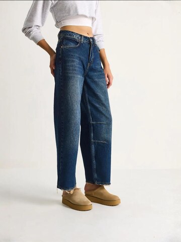 Bianco Lucci - Loosefit Calças de ganga em azul: frente