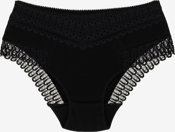Wolbar Slip 'Eco-To' in Schwarz: Vorderseite
