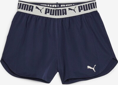 PUMA Спортен панталон в синьо / бяло, Преглед на продукта