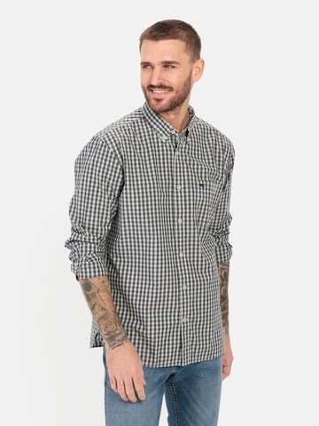 CAMEL ACTIVE Regular fit Button Up Shirt in Grey: front