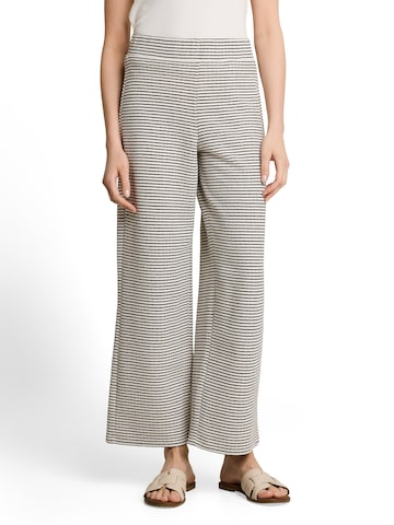 Wide Leg Pantalon TOM TAILOR DENIM en blanc : devant