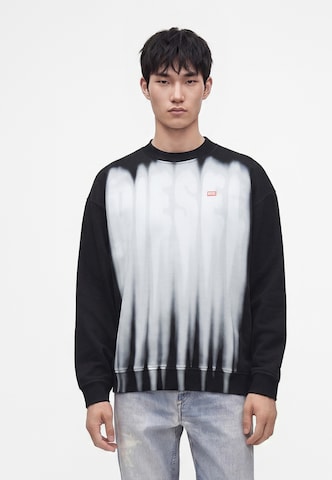 DIESEL Свитшот 'S-BOXT-AA1' в Черный: спереди